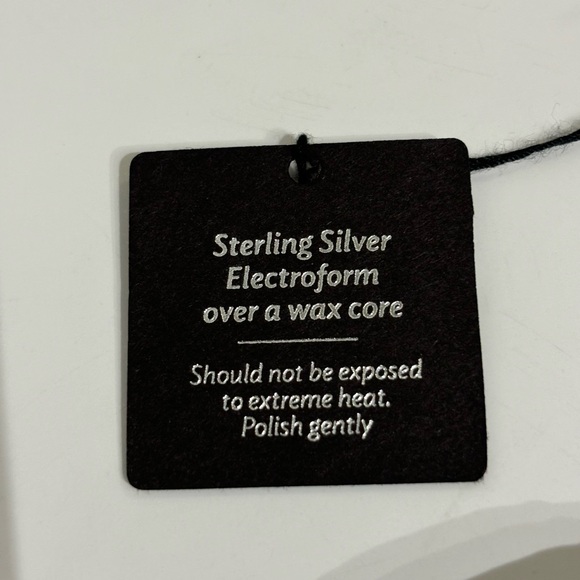 NWT E&L Sterling Silver chunky round necklace - Picture 7 of 10